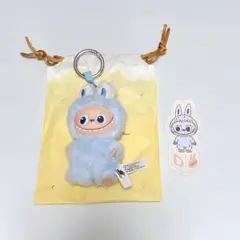 【D】ラブブ PIN FOR LOVE ぬいぐるみペンダント