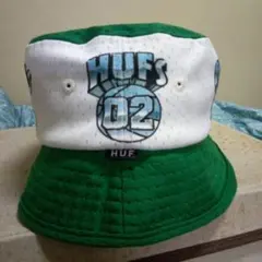 HUF バケットハット　バケハ　グリーン