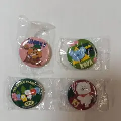 BT21 ×くら寿司 オリジナル缶バッジ4個セット