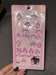 マイメロディ　ボンボンドロップシールミニ