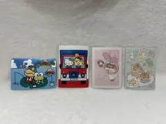 【シール】あつ森 amiiboカード サンリオ コラボ  おまけ 4枚セット