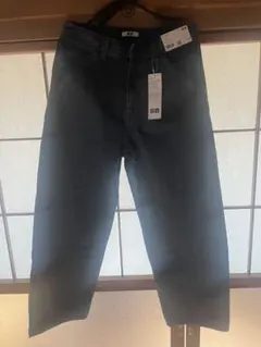 UNIQLO U ワイドフィットジーンズ　ブルー