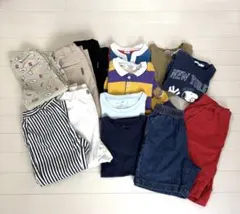 まとめ売り120 ブランシェス　ガーデナーパンツ　他ロンT 13点セット