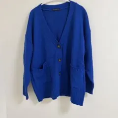 HONEYSUCKLE ROSE カーディガン ブルー 長袖