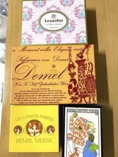 DEMEL デメル /レオニダス　空き箱 4点セット