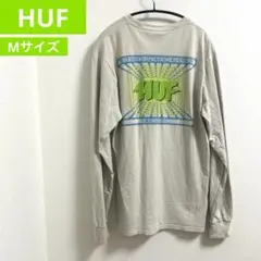 ●HUF Tシャツ 長袖 ロンT クリーム色