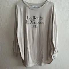tal. by yumi. 長袖Tシャツ ベージュ