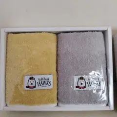 新品未使用SoftBank Hawks フェイスタオル2枚セット