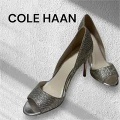 COLE HAAN シルバー オープントゥ ハイヒールのサムネイル