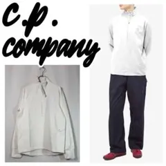 【定価4.4万】C.P.Company ハーフジップ フリース ホワイト XSのサムネイル