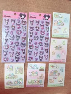 ぷくっとシール　クロミ　すみっコぐらしシール✖️5枚