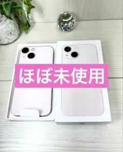 ✅✨【ほぼ未使用】【100％】⭐️iPhone 13 ピンク❣️SIMフリー✨