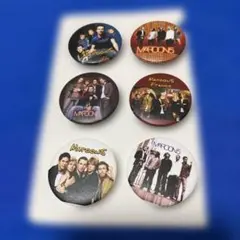 Maroon 5 缶バッジ 6種類セット