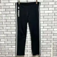 adidas originals☆ジャージパンツ ワンポイント M ブラック