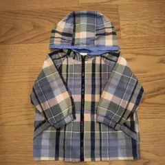 Gap キッズ チェック柄 フード付きジャケットのサムネイル