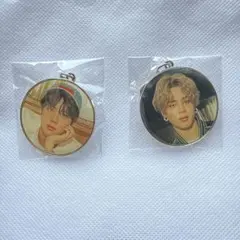 新品【BTS】公式 THE BEST フォトキーリング ジン・ジミン 2個
