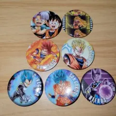 JUMPSHOP 20周年 オールスター缶バッジ ドラゴンボール 悟空 ベジータ