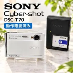 動作未確認】SONY サイバーショット DSC-T700 シルバー コンデジ