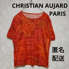 CHRISTIANAUJARD　クリスチャンオジャール　総柄　Tシャツ　トップスのサムネイル