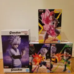 HUNTER×HUNTERフィギュア ゴン キルア ヒソカ G.I.編 セット