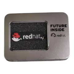 未使用品　Red Hatロゴ入り USBメモリ 専用ケース付き