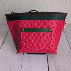 本革ハンドメイド ポーチ