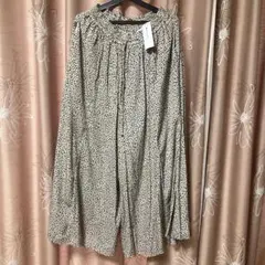 【試着のみ美品】GLOBAL WORK ロングフレアガウチョパンツ