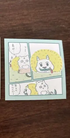 ちいかわ わっふれーむ2 シール　デカツヨ　あのこ