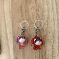 お茶犬めじるしアクセサリー　2点セット