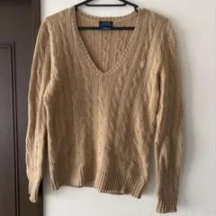 マ*チ様 Polo Ralph Lauren ベージュ セーター XS カシミヤ