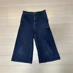 自由区　タイムレス　ワイドデニムパンツ　24号