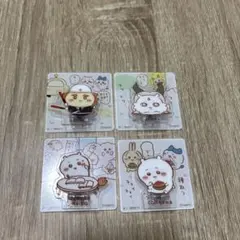 ちいかわ　アクリルシーンクリップ 4個セット