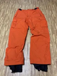 スノーボード メンズ パンツ XL オレンジ op