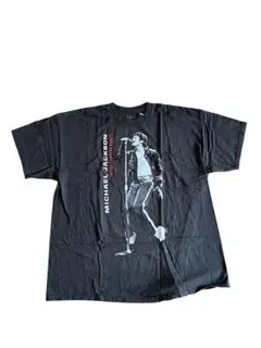 マイケルジャクソン Tシャツ 黒 ビッグプリント XL オフィシャル 公式