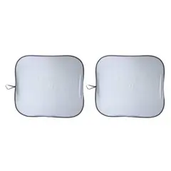 車用サンシェード UVカット 日よけ フロントサンシェード 2枚セット