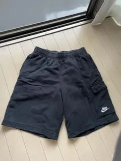 NIKE カーゴショートパンツ　ブラック　黒　Sサイズ　スウェット