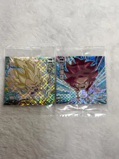 ドラゴンボールDAIMA シール ベジータ 孫悟空 2枚セット