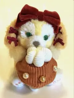 お顔厳選 クッキーアン 肩のせ くっつきぬいぐるみ ディズニーシー