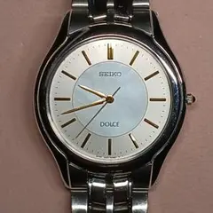 〔稼働品〕SEIKO ドルチェ クオーツ メンズ腕時計