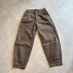 ZARA ブラウン コーデュロイ チノパン EUR 31