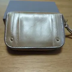 未使用品　SAZABY 本革 フラグメントケース　コインケース 　キーホルダー