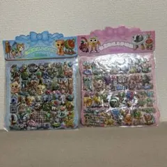 イタリアンブレインロット トゥントゥントゥンサフール 立体シール 2枚*2セット