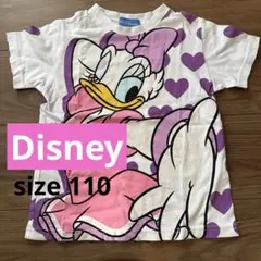 値下げ子ども服　Disney resort 110 半袖カットソー　デイジー