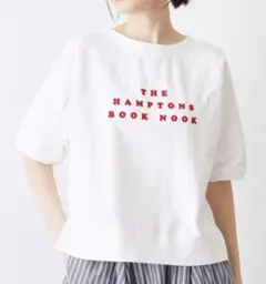 Dessin　デッサン【洗える】フロッキーロゴ裏毛プルオーバーのサムネイル