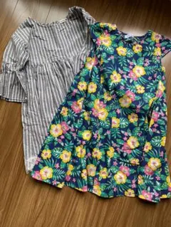 【140cm】ワンピース2枚セット