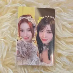 TWICE・MISAMO PLAY ONCEJAPAN限定盤トレカ　モモ・サナ