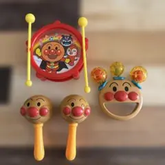 アンパンマン玩具　楽器3点セット