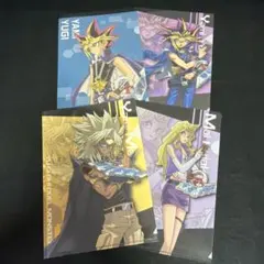 遊戯王 KCストア アトレ クリアファイル 4枚セット