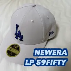 NEWERA LP 59FIFTY ホワイト LAキャップ 7 3/8