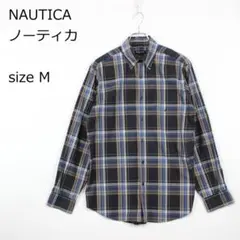 【ノーティカ】 ボタンダウンシャツ チェック柄 カジュアル アメカジ ストリート